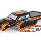 BlackZon Slyder MT Pre-Painted Body Shell - Black/Orange - 540191