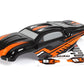 BlackZon Slyder ST Pre-Painted Body Shell - Black/Orange - 540193