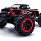 BlackZon Slyder MT Turbo 1/16 Scale 4WD 2S Brushless Electric Monster Truck RTR (Red) - 540211
