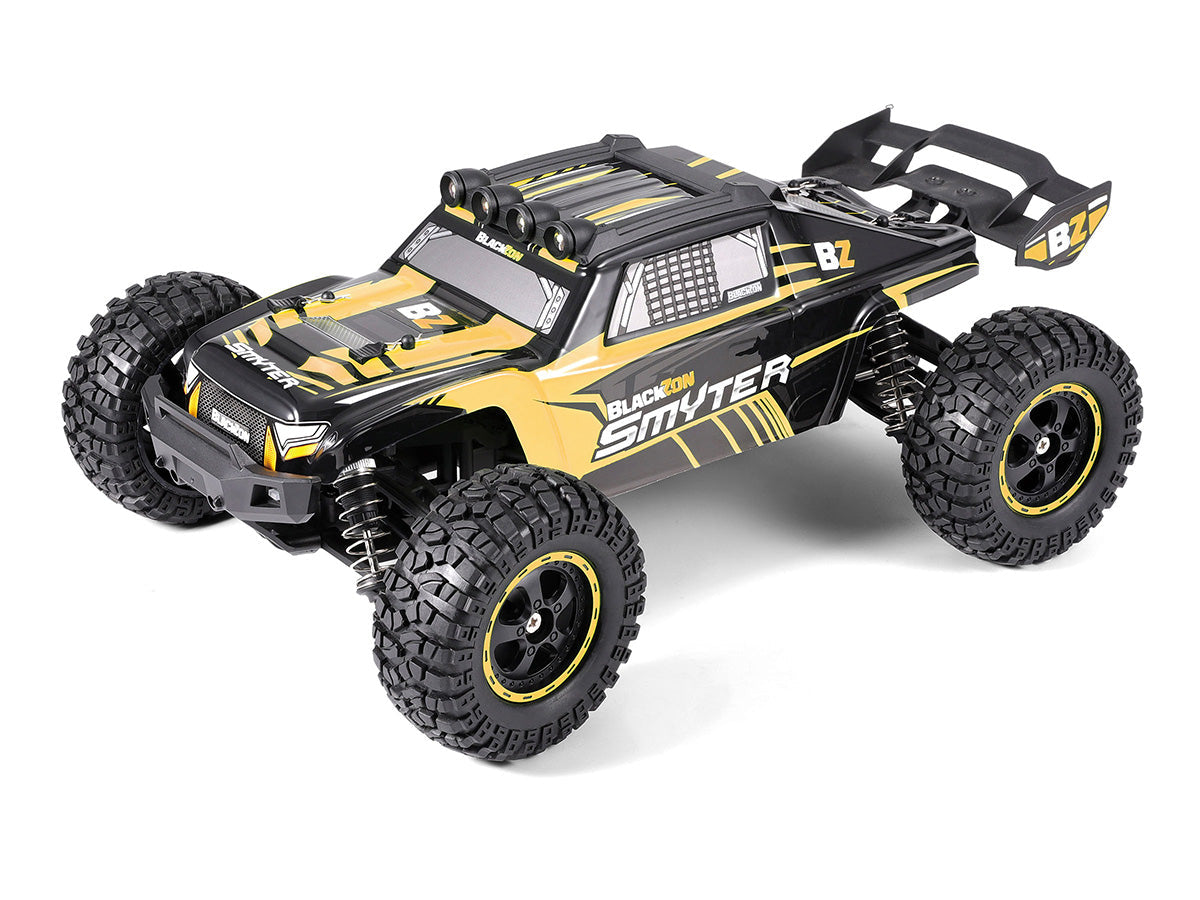 BlackZon Smyter DT 1/12 Scale 4WD 2S Electric Desert Truck RTR (Yellow) - 540226