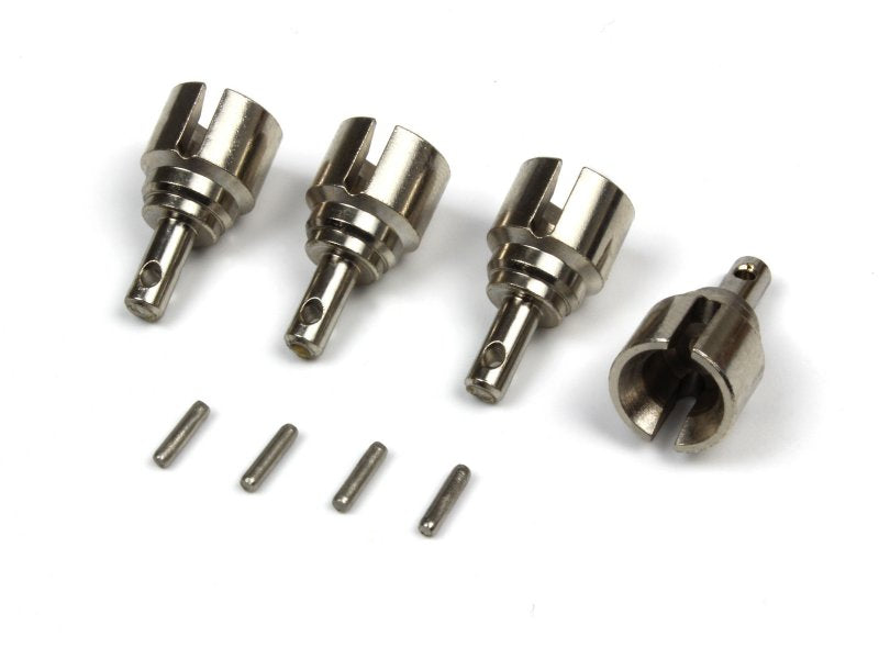 BlackZon Metal Differential Outdrive Cups (4-Pack) - OEM Replacement - 540238