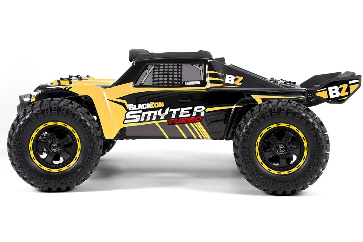 BlackZon Smyter DB Turbo 1/12 Scale 4WD 3S Brushless Electric Desert Buggy RTR (Yellow) - 540255