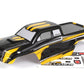 BlackZon Slyder MT Pre-Painted Body Shell - Black/Yellow - 540258