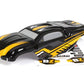 BlackZon Slyder ST Pre-Painted Body Shell - Black/Yellow - 540259