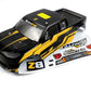BlackZon Smyter MT Pre-Painted Body Shell - Black/Yellow - 540262