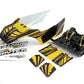 BlackZon Smyter DB Pre-Painted Body Shell - Black/Yellow - 540264