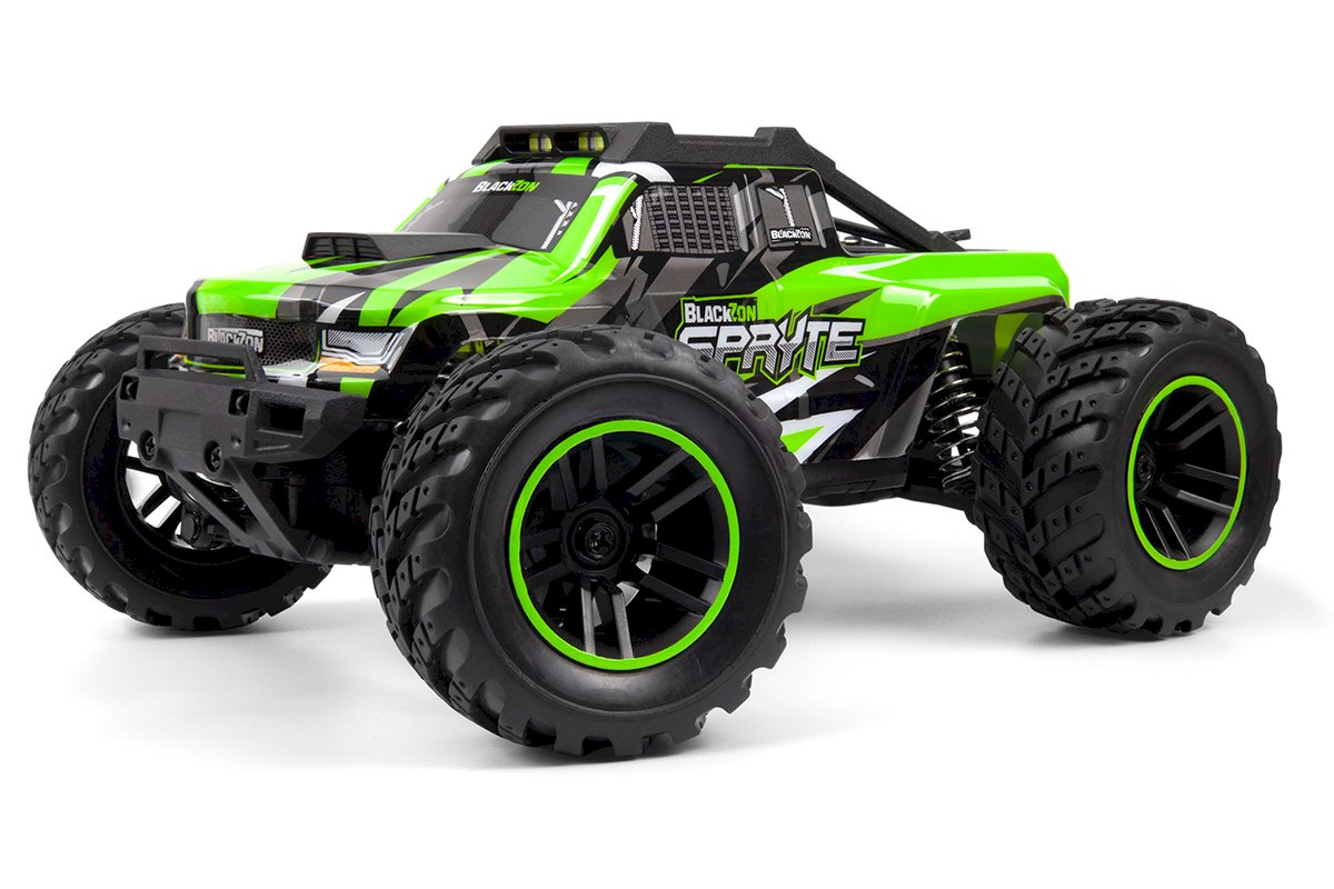 BlackZon Spryte MT 1/20 Scale 4WD Electric Monster Truck RTR (Green) - 540300