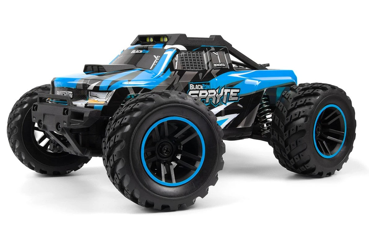 BlackZon Spryte MT 1/20 Scale 4WD Electric Monster Truck RTR (Blue) - 540301