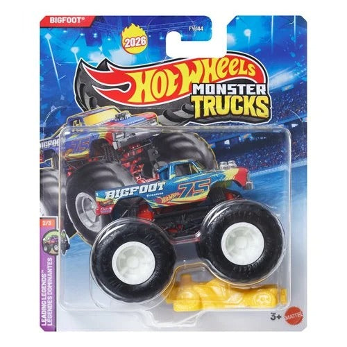 Hot Wheels Monster Trucks 1:64 Scale Vehicle 2026  - Select Vehicle(s) (5393)