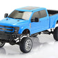 CEN Racing Ford F250 1/10 4WD KG1 Edition Lifted Truck RGB LED Lights Daytona Blue RTR