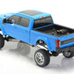 CEN Racing Ford F250 1/10 4WD KG1 Edition Lifted Truck RGB LED Lights Daytona Blue RTR