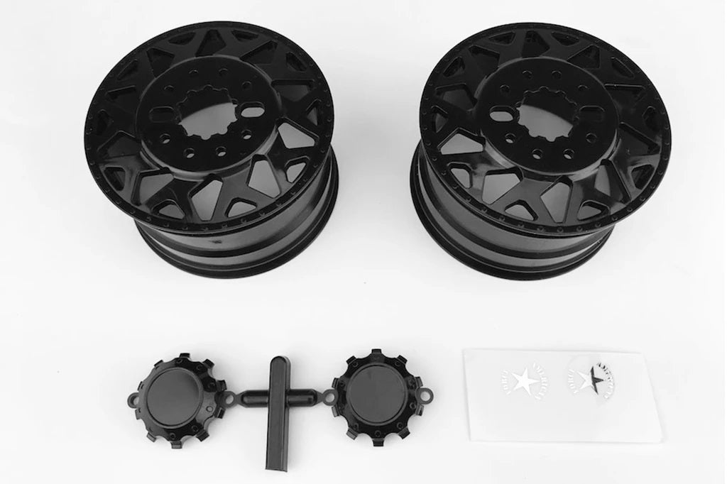 CEN Racing American Force H01 Contra Wheels (Black with Black Cap) for DL-Series F450 SD