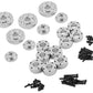 CEN F450 CNC Aluminum Adjustable Wheel Hub Set (4) American Force & KG1 Wheel