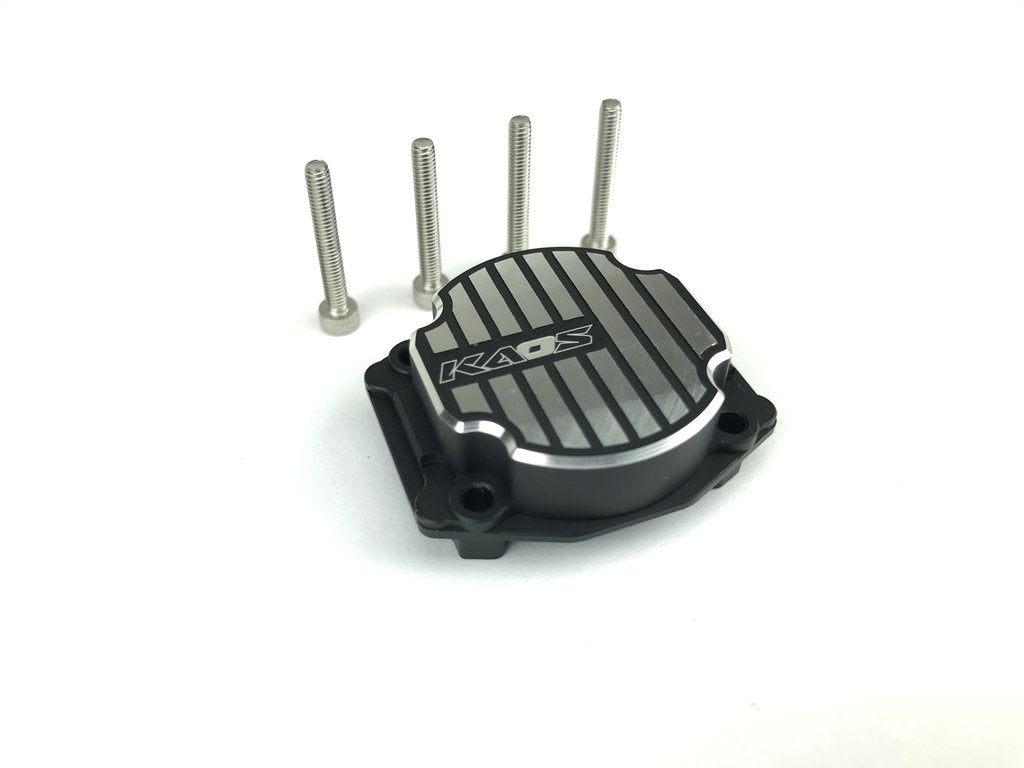CEN Racing KAOS CNC Metal Differential Cover (Black Anodized) 1pc Q / MT / DL Series