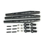 CEN Racing KAOS CNC Aluminum Rear Upper & Lower Suspension Links (117mm Black) (3pcs) F450