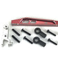 CEN Racing KAOS CNC Aluminum Front 4th Suspension Link Set (Upper Left 69mm Red/Silver) F450