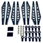 CEN Racing KAOS Suspension Linkage Set for F250 chassis black anodized CNC aluminum 8pcs CEGCKD0380