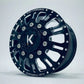 CEN KG1 KD004 DUEL Front Dually Aluminum Wheel (Black) (2)