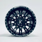 CEN KG1 KD004 DUEL Rear Dually Aluminum Wheel (Black) (2)