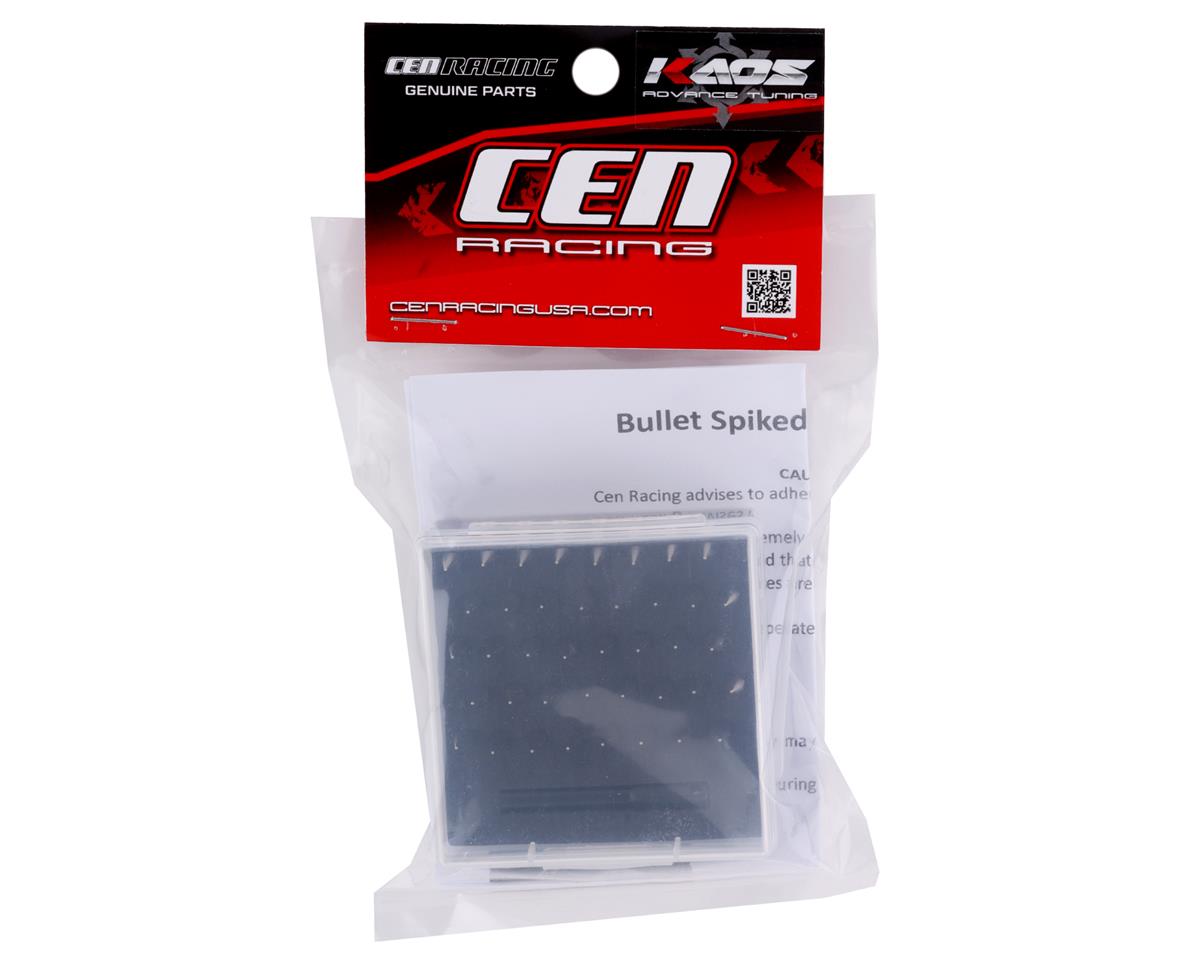 CEN 2.5mm Bullet Spiked Wheel Lug Bolts withTool (Sliver) (40)