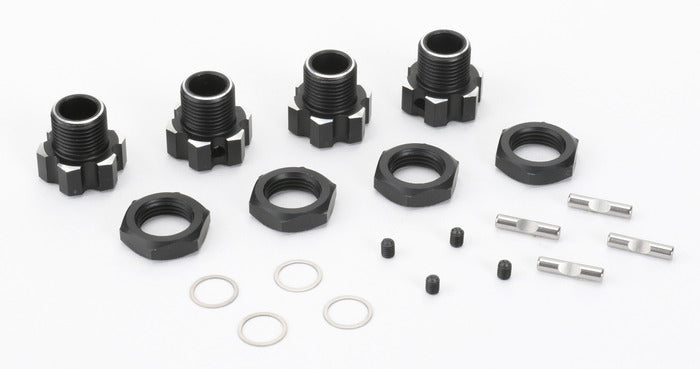 CEN Racing Aluminum 17mm Wheel Hex Drive with Nuts and Pins for Colossus XT