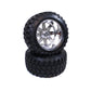 CEN Racing American Force Legend SS8 Plastic Wheels with Fury Mountain M/T Tires Pre-glued (2pcs)