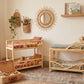 The Solstice Heirloom Rattan Doll Bunk Bed
