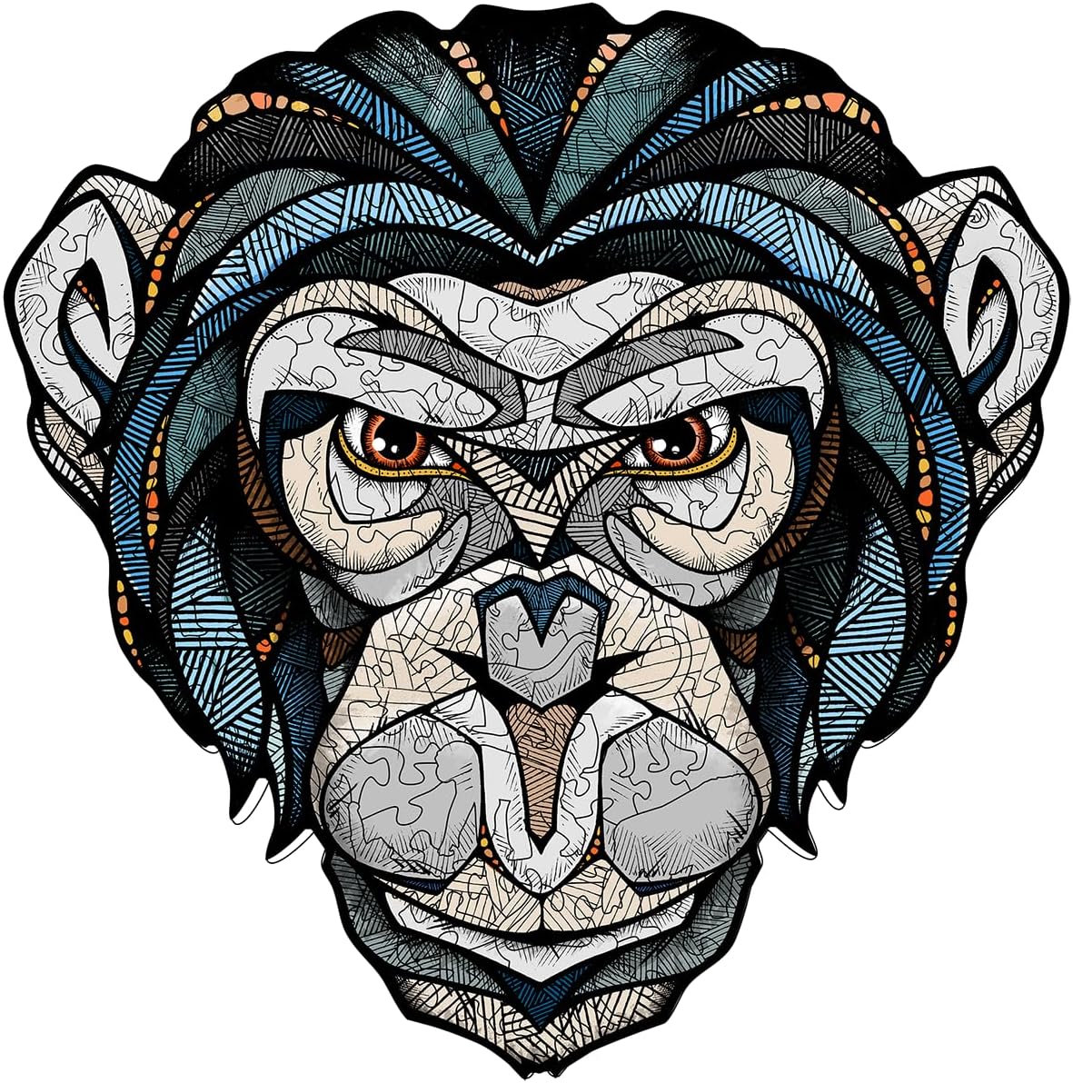 Chimp — Wooden Jigsaw Puzzle