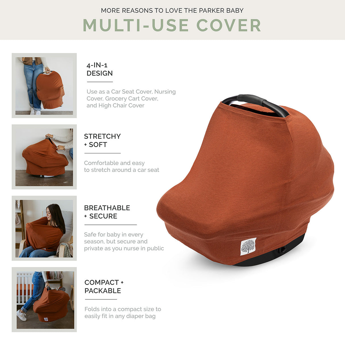 Multi-use Cover, Sage Windowpane