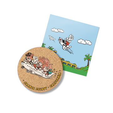 ZillyTales Coaster - Runway Rumble, Orange County Edition