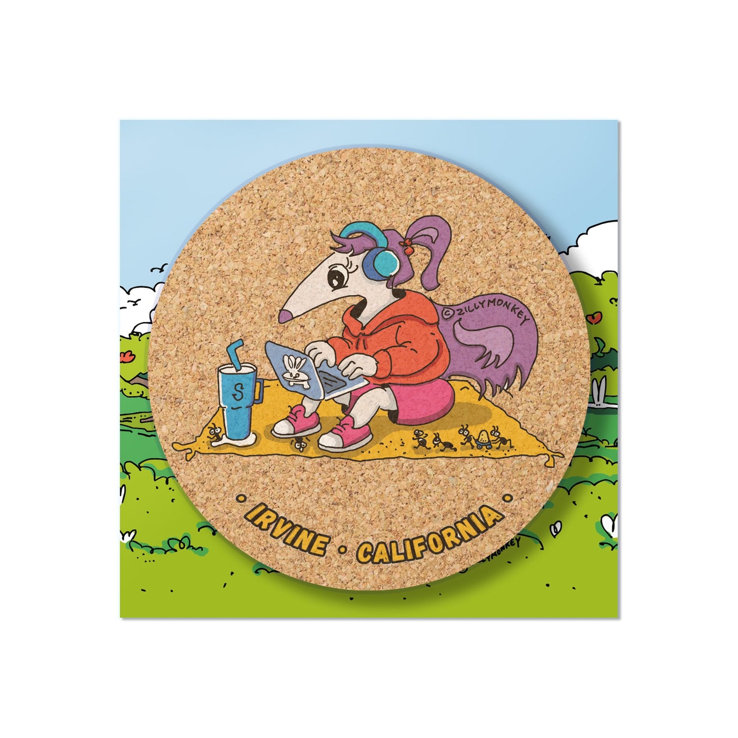 ZillyTales Coaster - The Anthill Chronicles, Irvine