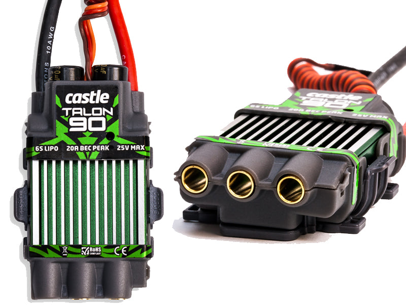 Castle Creations Talon 90 Brushless ESC for 1/10 & 1/8 Scale