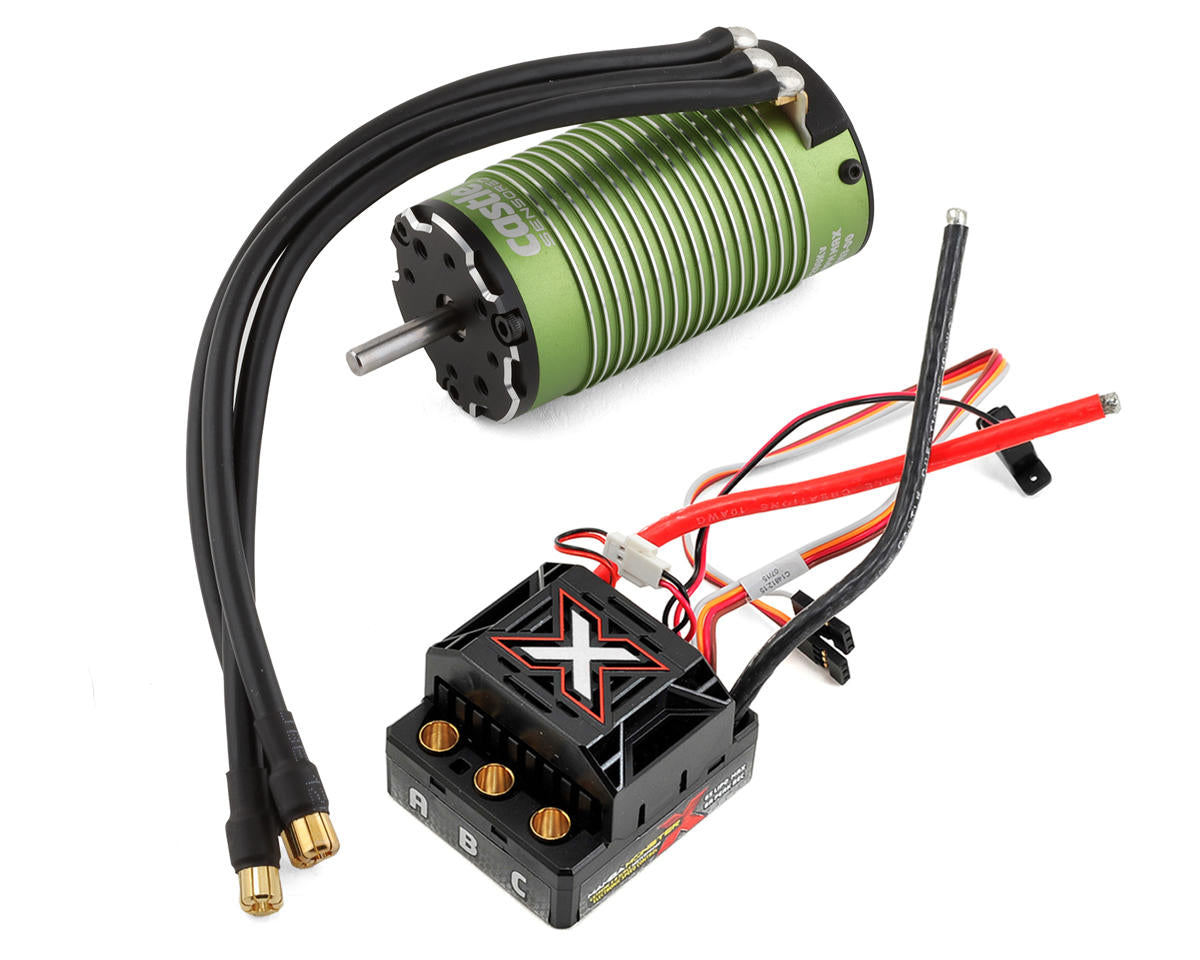 Castle Creations Mamba Monster X 6S ESC + 1515 V2 2200kV Sensored Brushless Motor Combo for 1/8 Scale