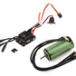 Castle Creations Mamba Micro X2 16.8V Waterproof Sensored ESC + 0808-6350kV Brushless Motor Combo for 1/18 Scale
