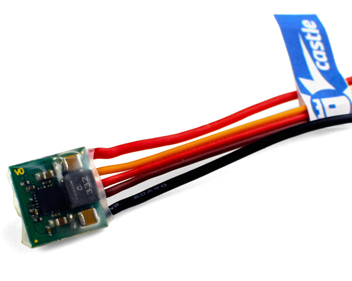 Castle Creations Nano 4Amp BEC - External Battery Eliminator Circuit, 16.8V Input