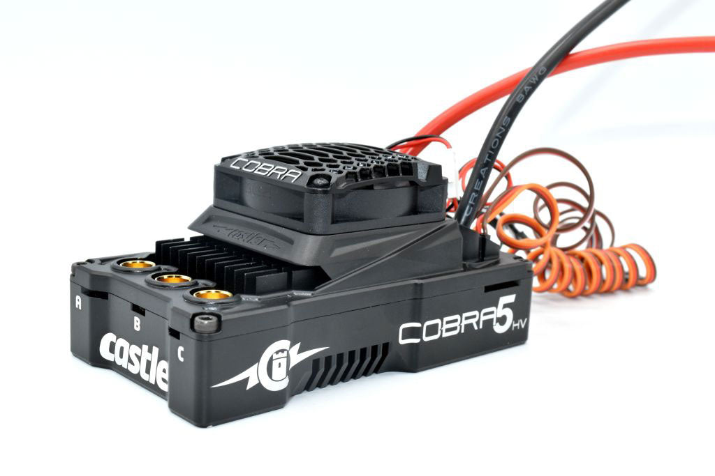 Castle Creations Cobra 5 HV 12S Brushless ESC - 50.4V / 20A BEC