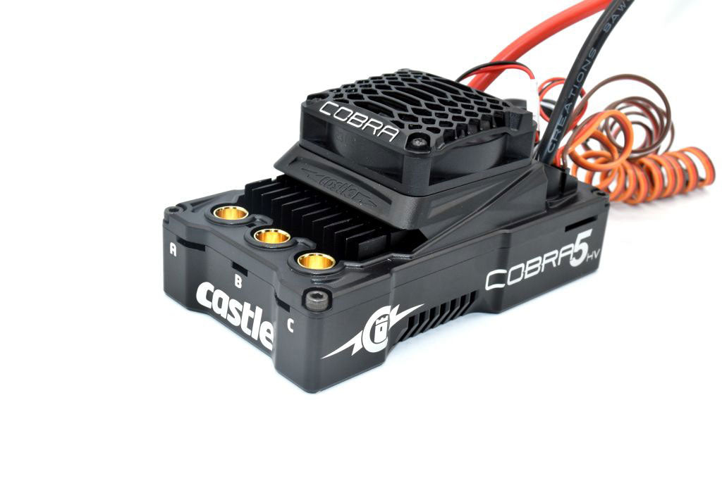 Castle Creations Cobra 5 HV 12S Brushless ESC - 50.4V / 20A BEC