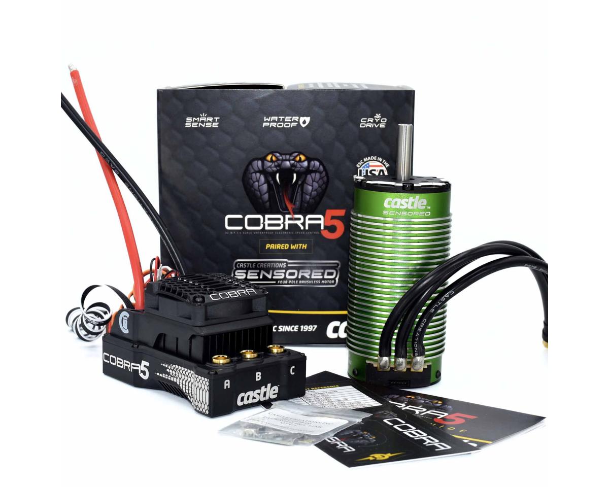 Castle Creations Cobra 5 8S ESC + 2028-800KV Brushless Motor Combo