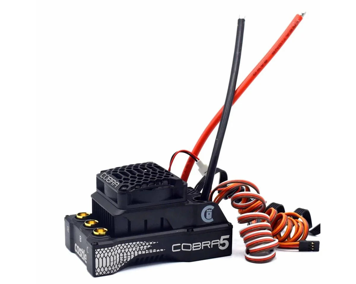 Castle Creations Cobra 5 8S ESC + 2028-800KV Brushless Motor Combo