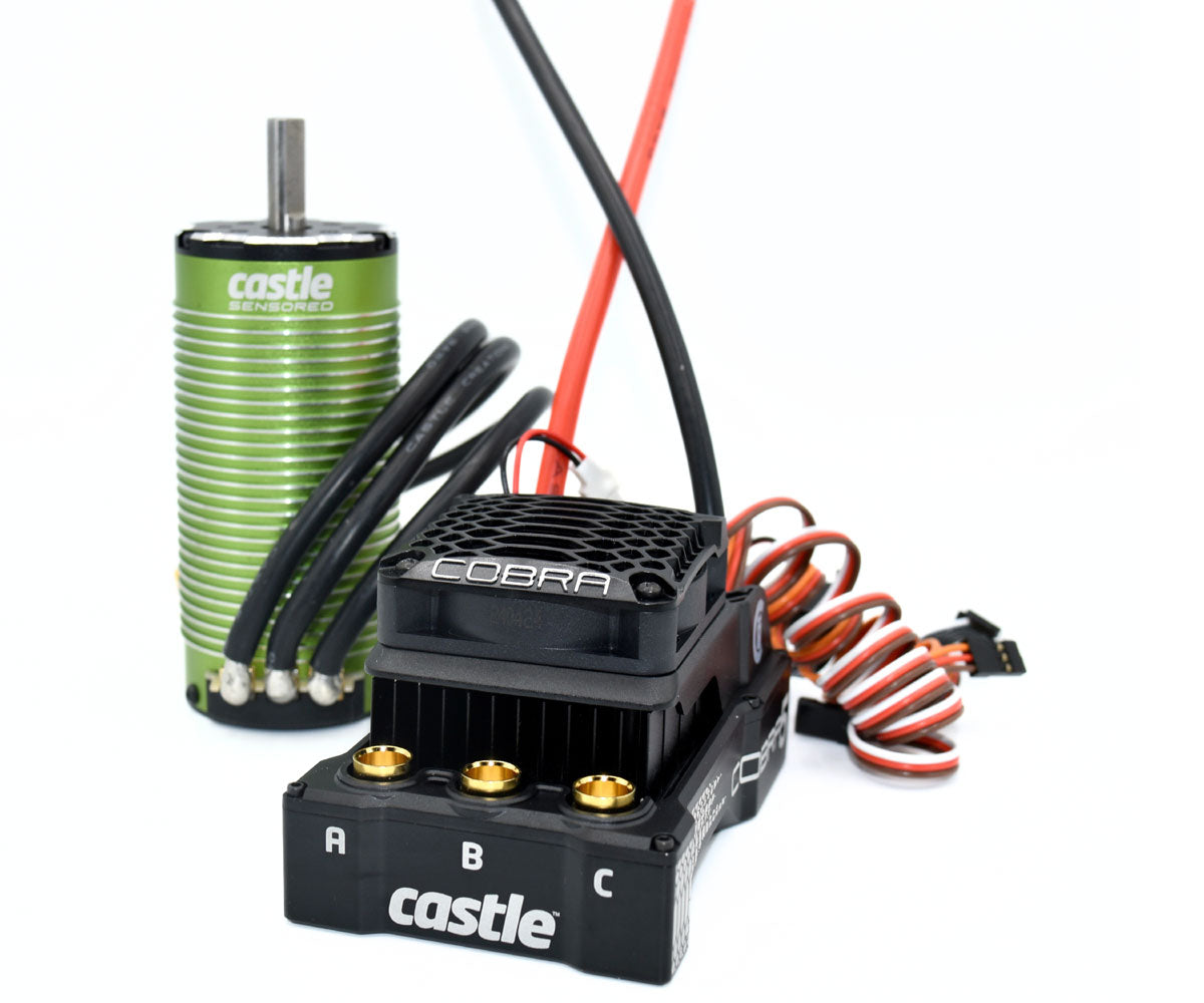 Castle Creations Cobra 5 8S ESC + 1721-1260KV Brushless Motor Combo