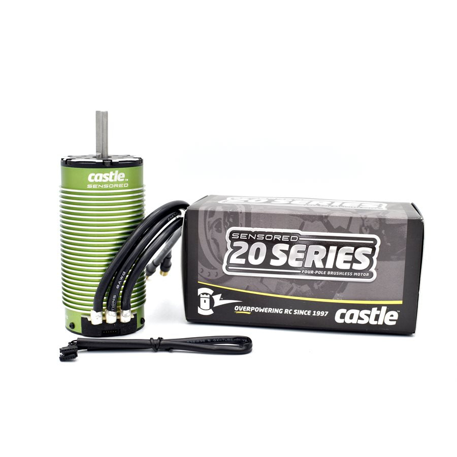 Castle Creations 2028 Extreme 4-Pole Sensored Brushless Motor - 800kV for 1/5 Scale