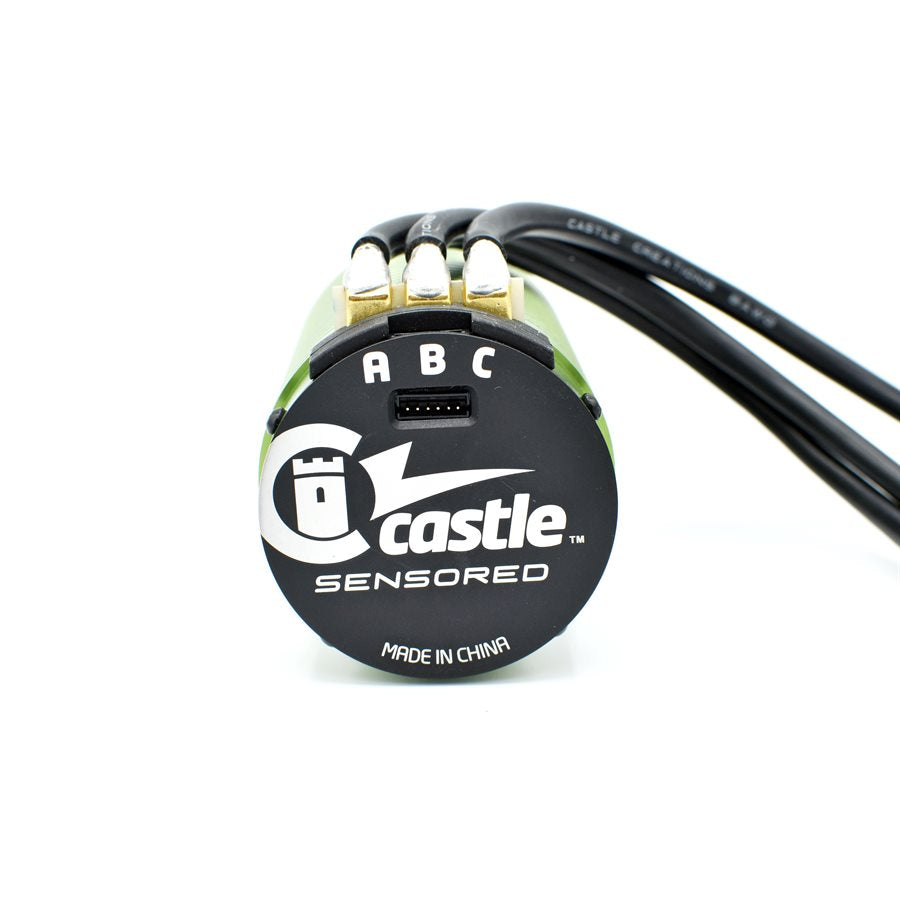 Castle Creations 2028 Extreme 4-Pole Sensored Brushless Motor - 1100kV for 1/5 Scale