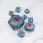 Cthulhu's Eye |  7 Piece Moving Eye DnD Dice Set | Acrylic RPG Gaming Dice