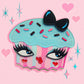 Cupcake Cutie Brooch by Miss Fluff x Lipstick & Chrome