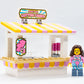 Sweet Air Cotton Candy Stand with Employee Minifig