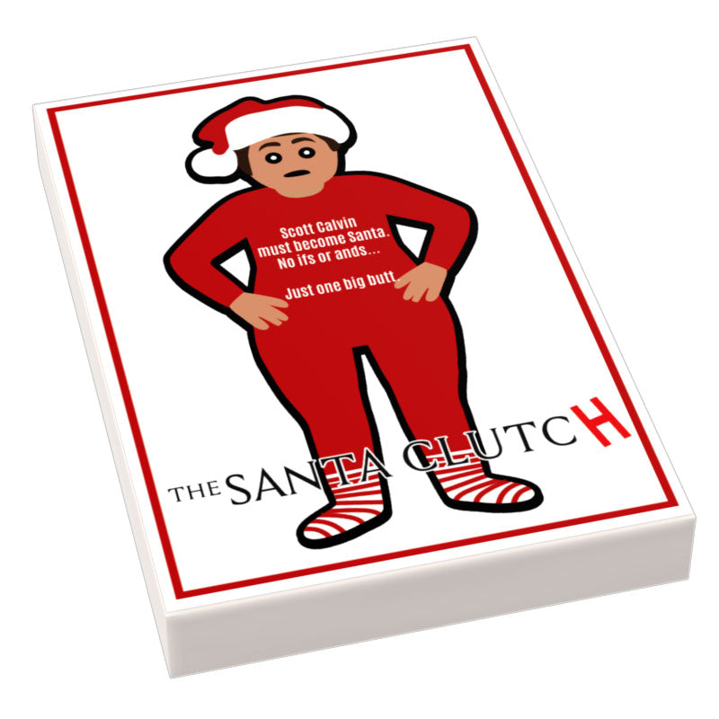 The Santa Clutch Christmas Movie Cover (2x3 Tile)