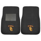 Southern california 2-piece Embroidered car Mats 18x27(D0102H5RH0g)