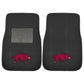 Arkansas 2-piece Embroidered car Mats 18x27(D0102H5RHQ7)