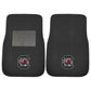 South carolina 2-piece Embroidered car Mats 18x27(D0102H5RHQg)