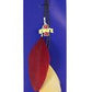Iowa State Cyclones Team Color Feather Hair Clip(D0102H7511A.)